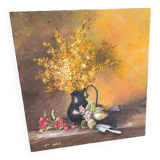 Flower reproduction canvas
