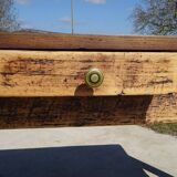 Restored solid oak farmhouse table