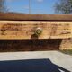 Restored solid oak farmhouse table