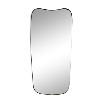 Mirror mirror free form of the 50s - 60s 38x78cm