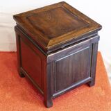 Tabouret coffre ancien chinois