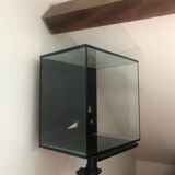 Set of two glass shelves
