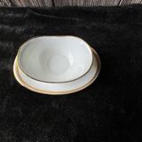 Limoges porcelain sauceboat