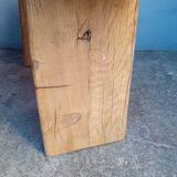 Bench 110 cm old solid wood with patina