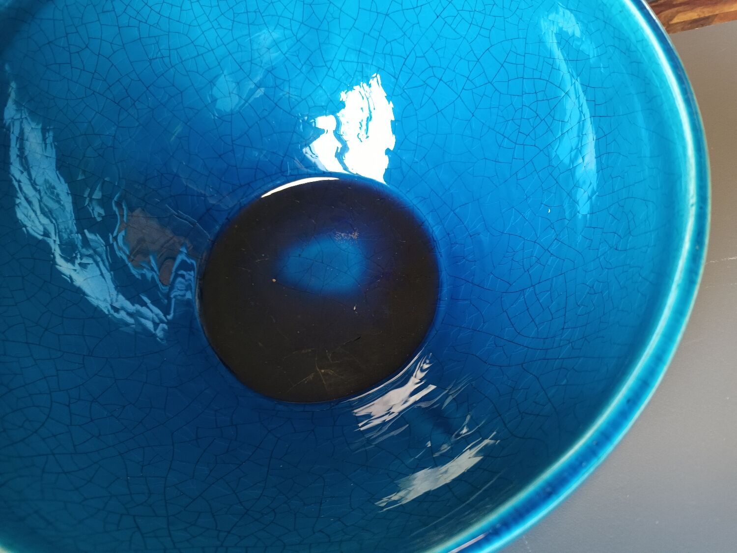 Saladier bleu