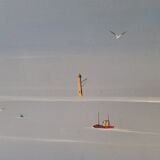 Tableau mer bateaux