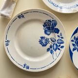 Mix and match 3 flat plates from Digoin.