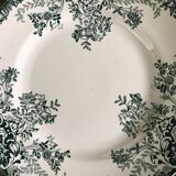 5 plates St Amand fruit pattern