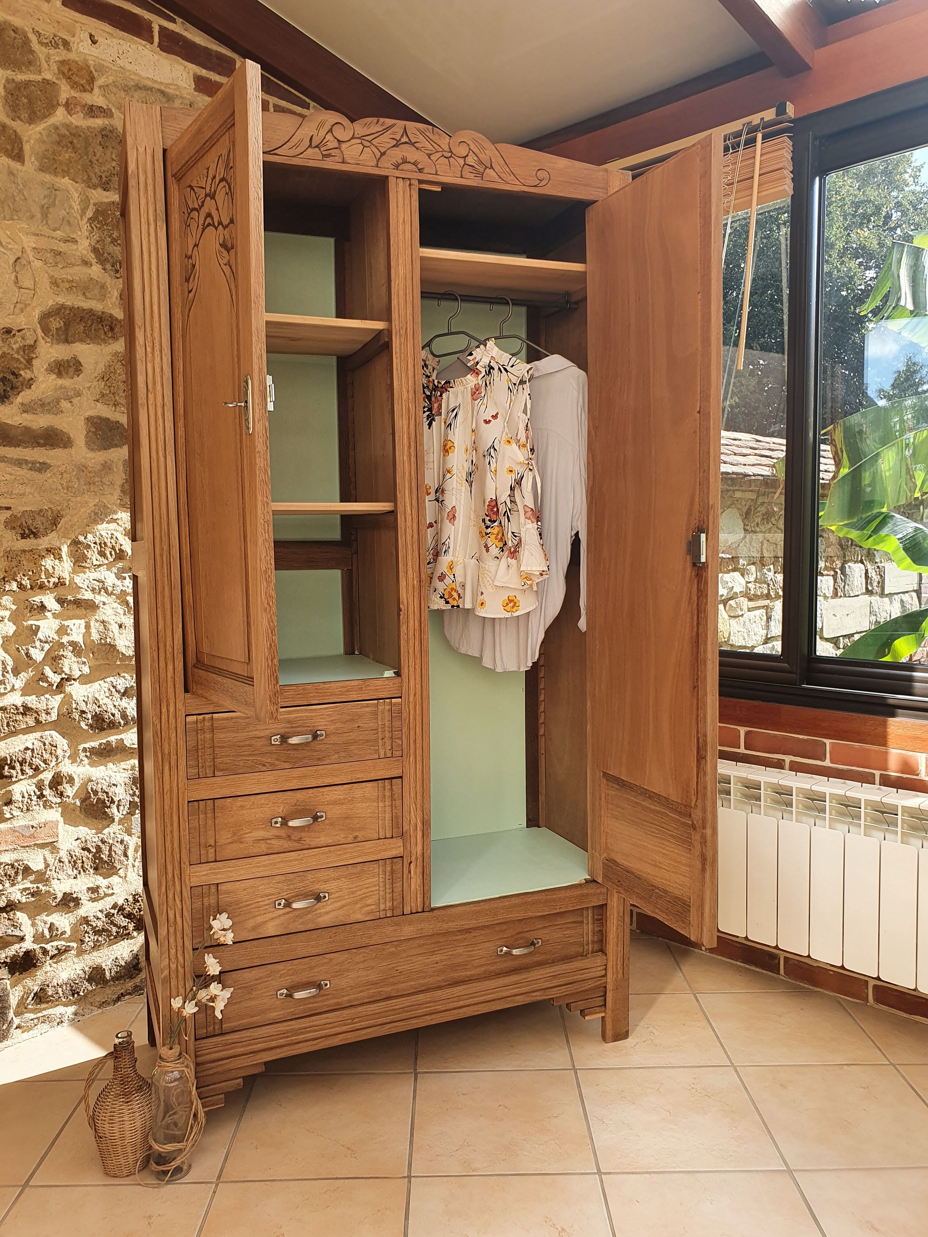 Art Deco Parisian wardrobe