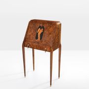 Paul Iribe, attributed to secretary with amboyna wood, around 1920.