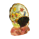 Ceramic shell night light lamp