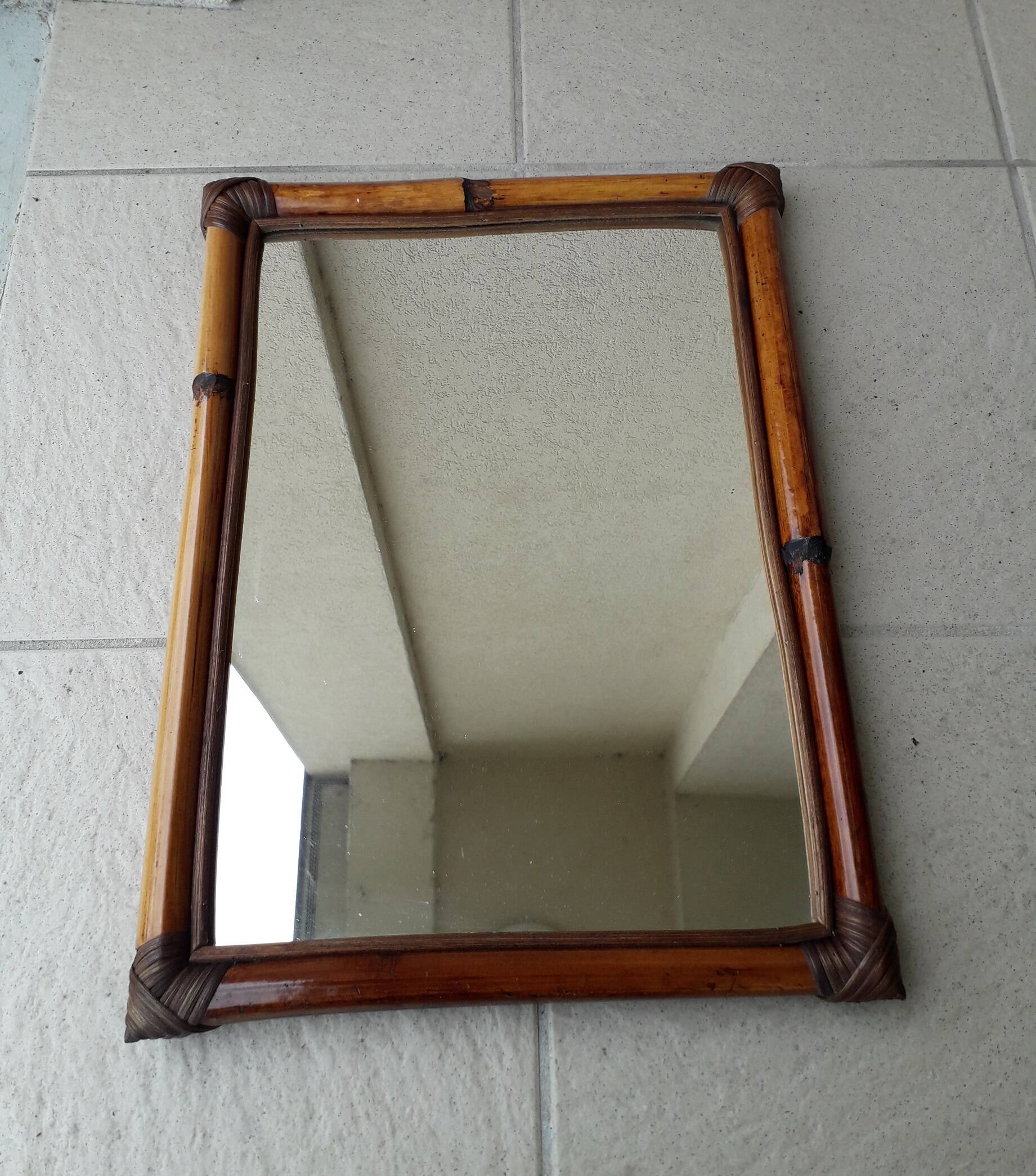 Bamboo mirror