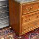 Commode en acajou formant secrétaire d’époque louis xvi