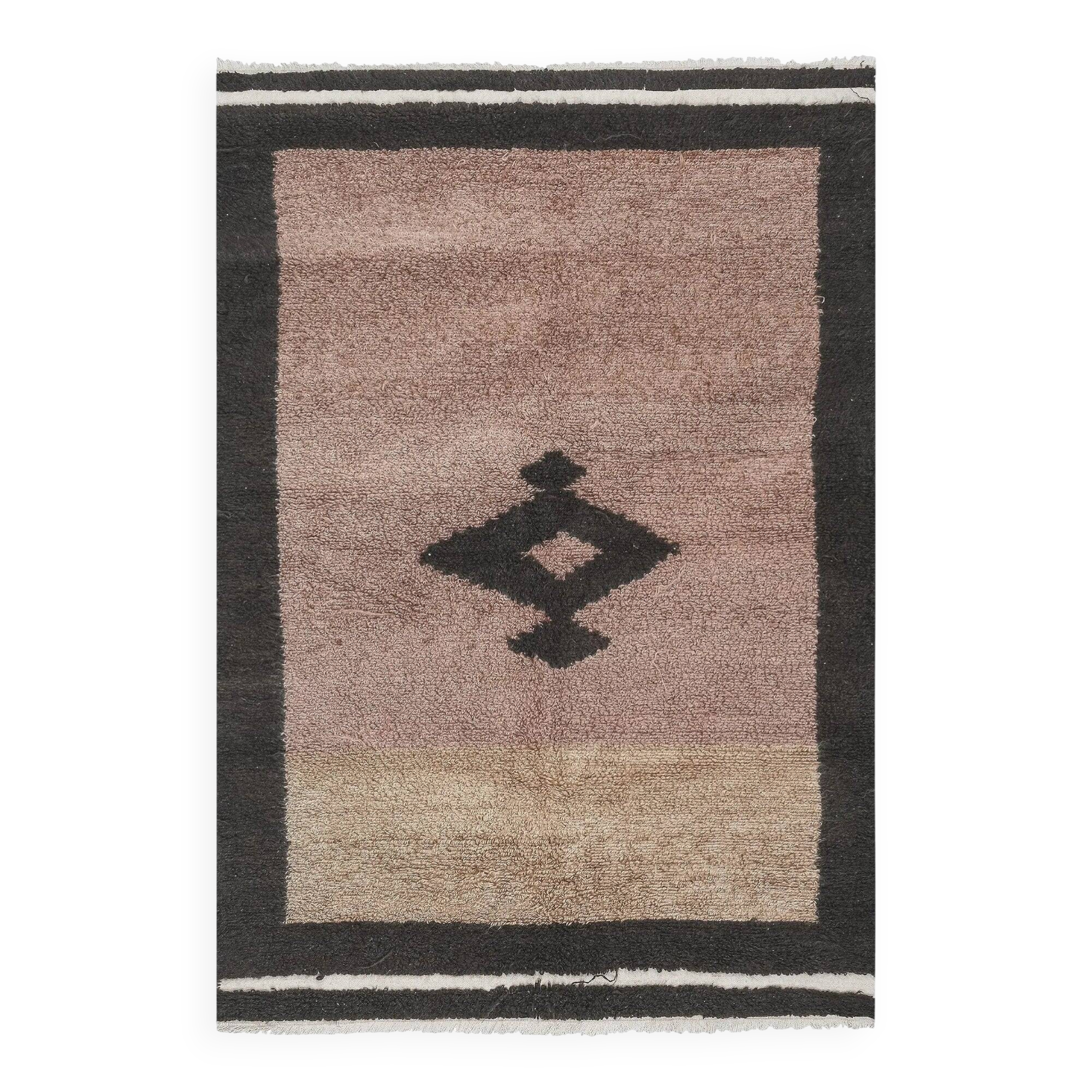 Vintage handmade Turkish rug 132x200 cm