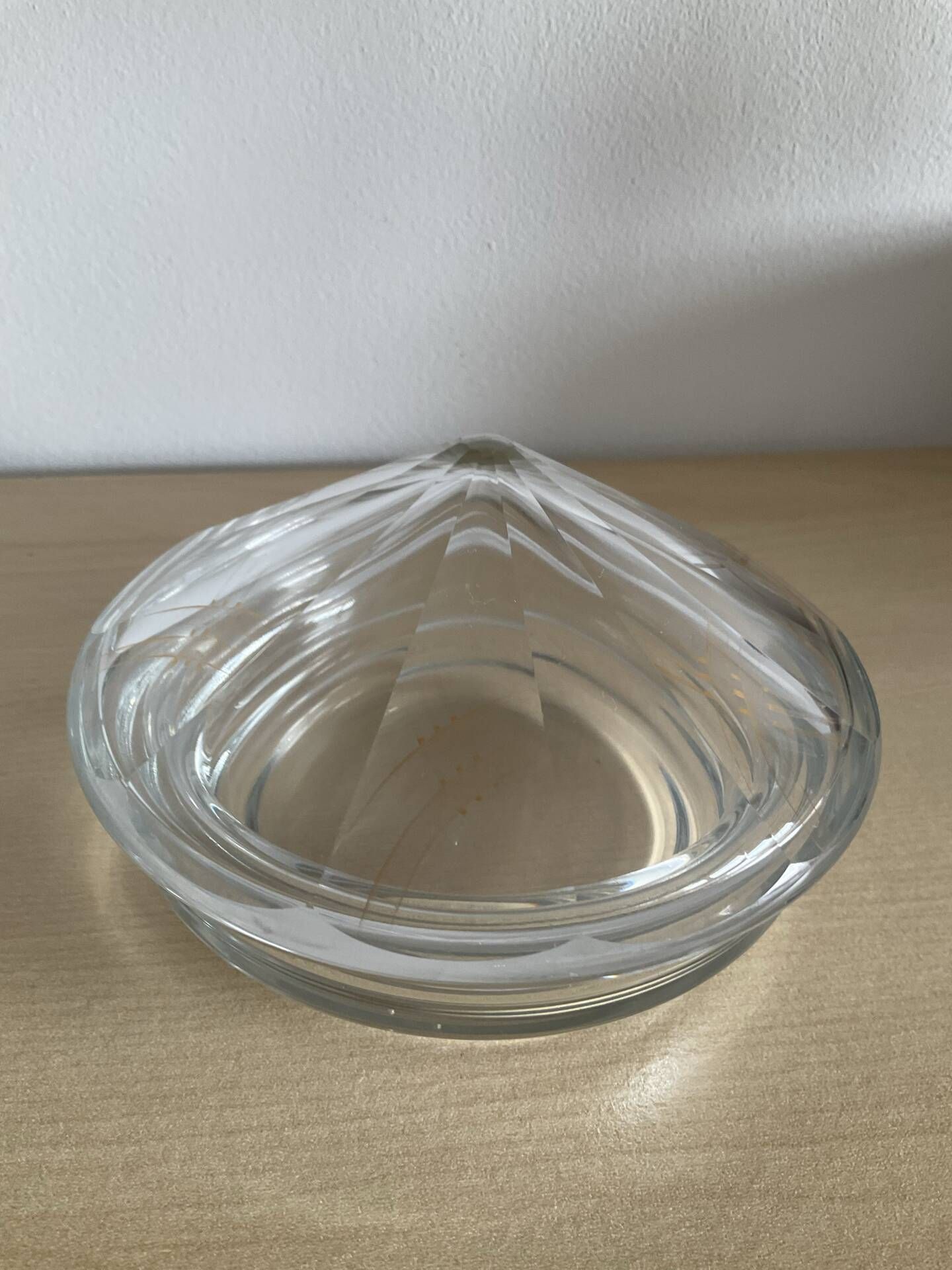 Art Deco glass catchall
