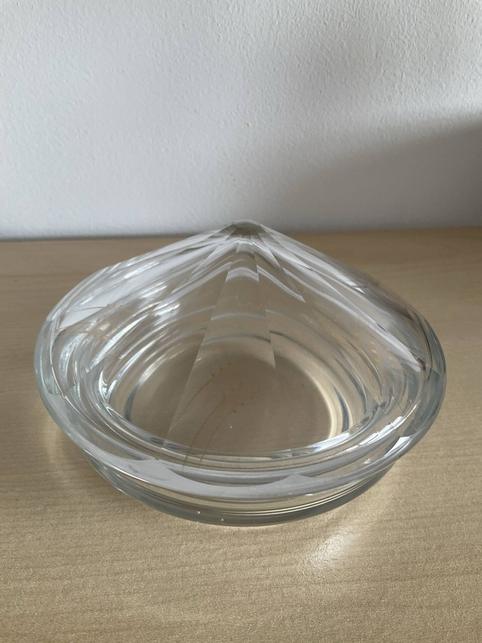 Art Deco glass catchall