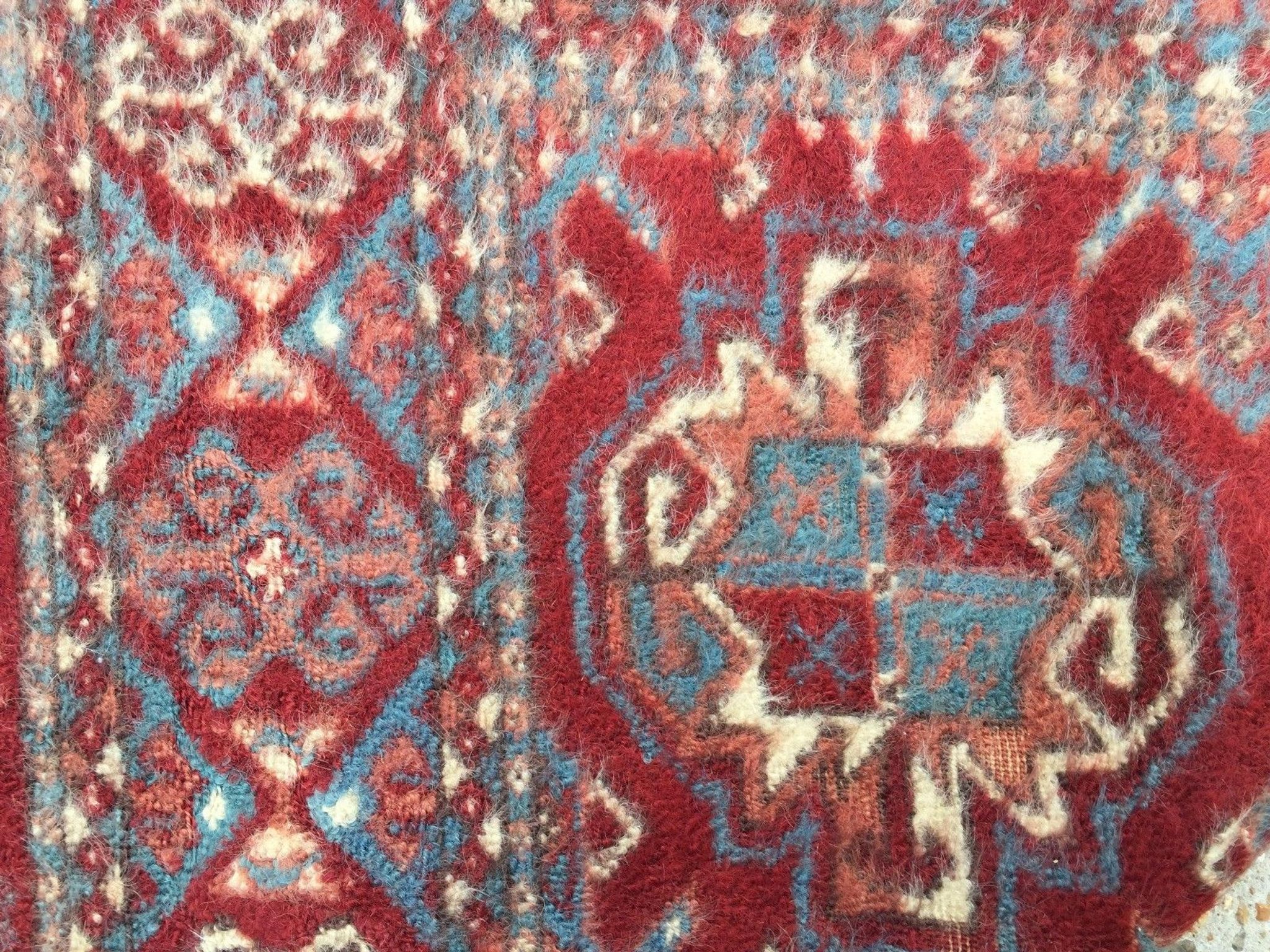 Turkish double sided Rug vegetable dye 175x132cm