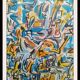 Proof by the artist Ben Bella - Painting - Abstract painting