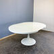 Icône du design de l'ère spatiale : table à manger 'Set-Line' par K. Schäfer pour Lübke, années 1960.