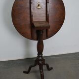 18th century Georgian wine table with reclining mahogany tray