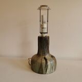 Large Danish ceramic table lamp from 1988 (stamped on the bottom)