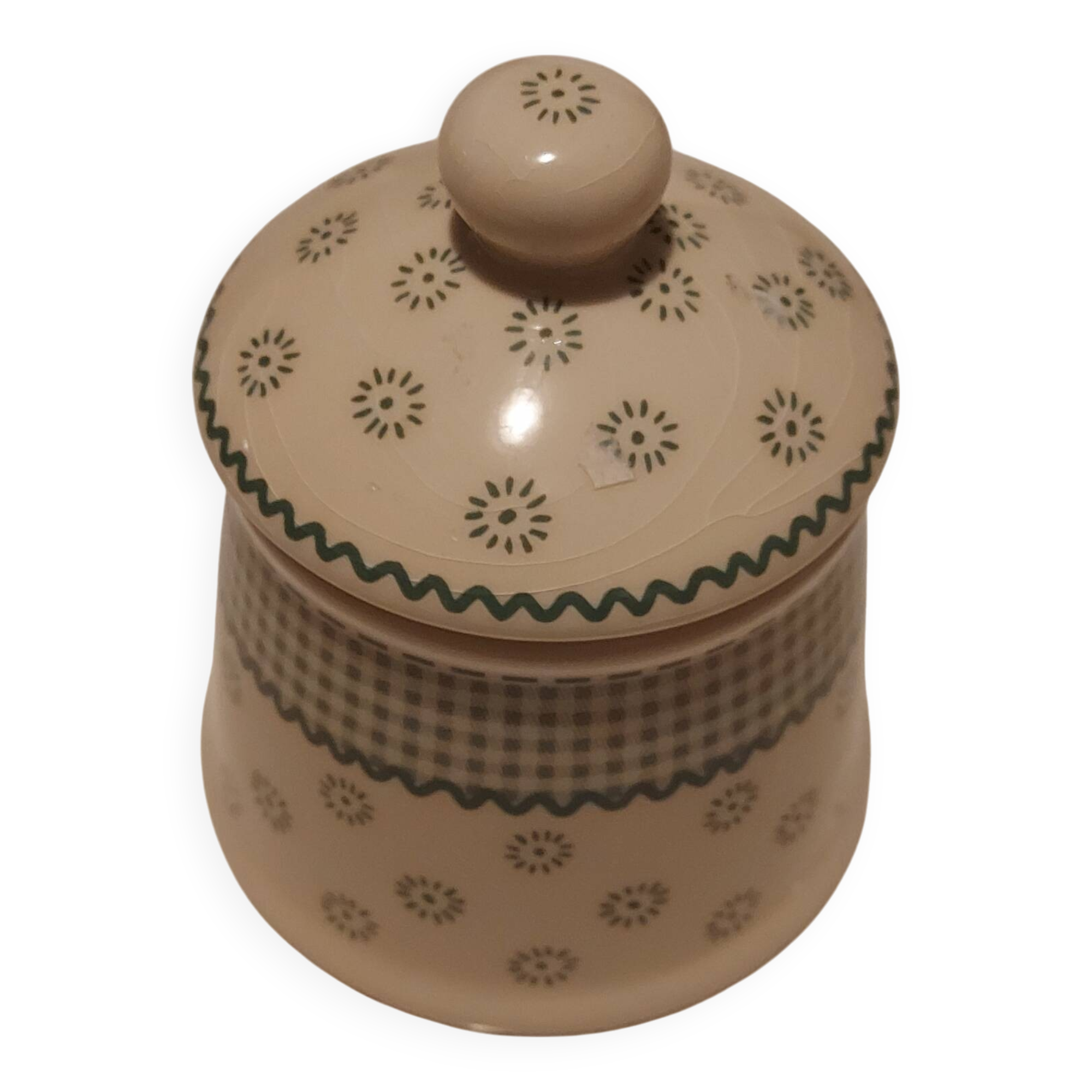 Vintage sugar bowl Geneviève Lethu