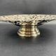 Compote dish, silver-plated fruit bowl in Art Nouveau style