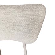 Mid-Century Butterfly Chair, White Boucle Fabric, White Oak, Europe, 1960