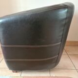 Vintage skai armchair