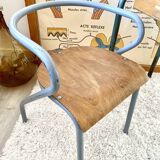 Chair of schoolboy and his desk bu Jacques Hitier