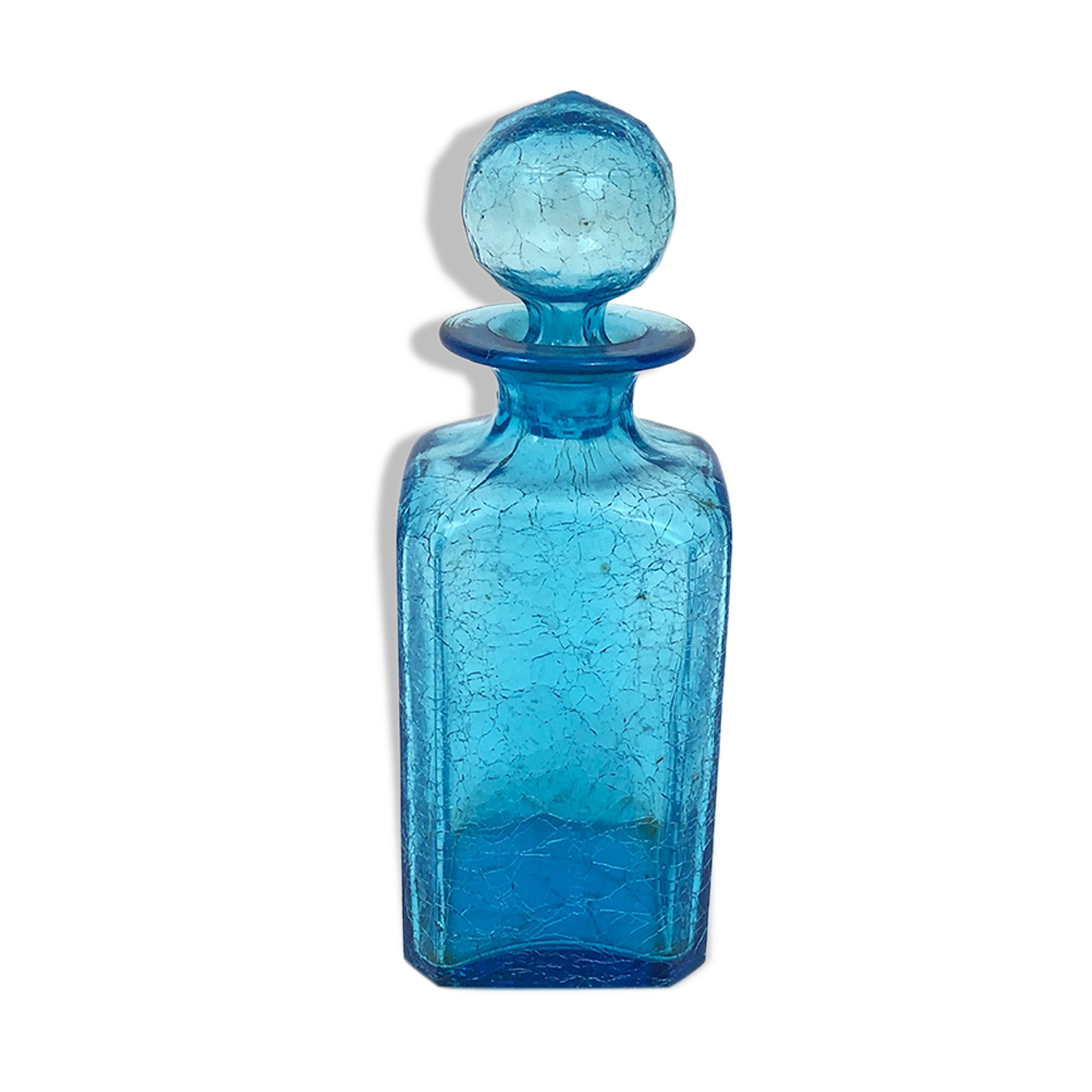 Large glass bottle