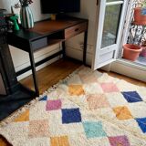 Berber handmade rug Beni Ouarain 100% wool