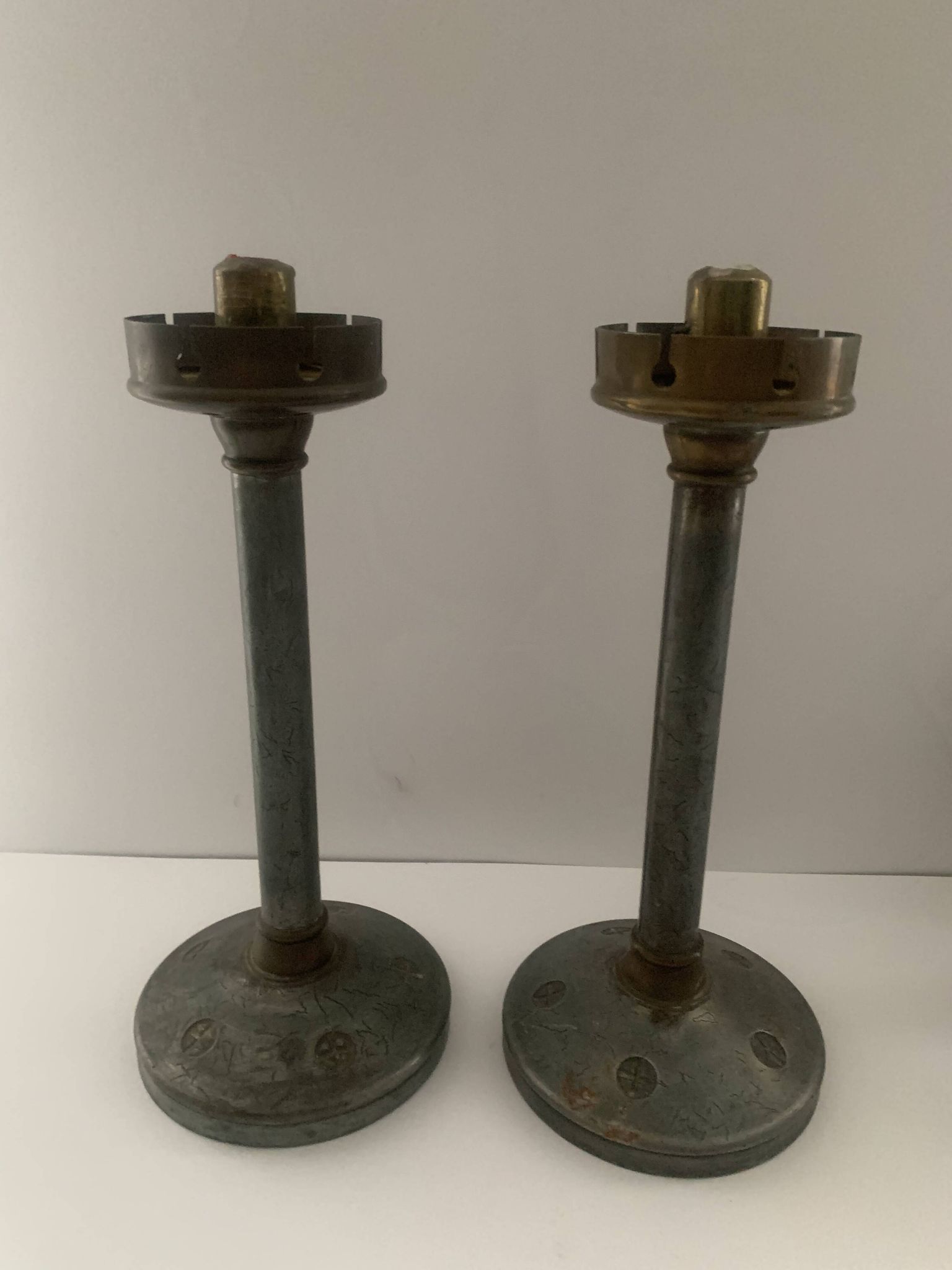 Bauhaus candle sticks holders Marianne Brandt Ruppel Ruppelwerke Ruppelwerk