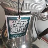 Coffee and tea tray service Les Étains du Manoir.