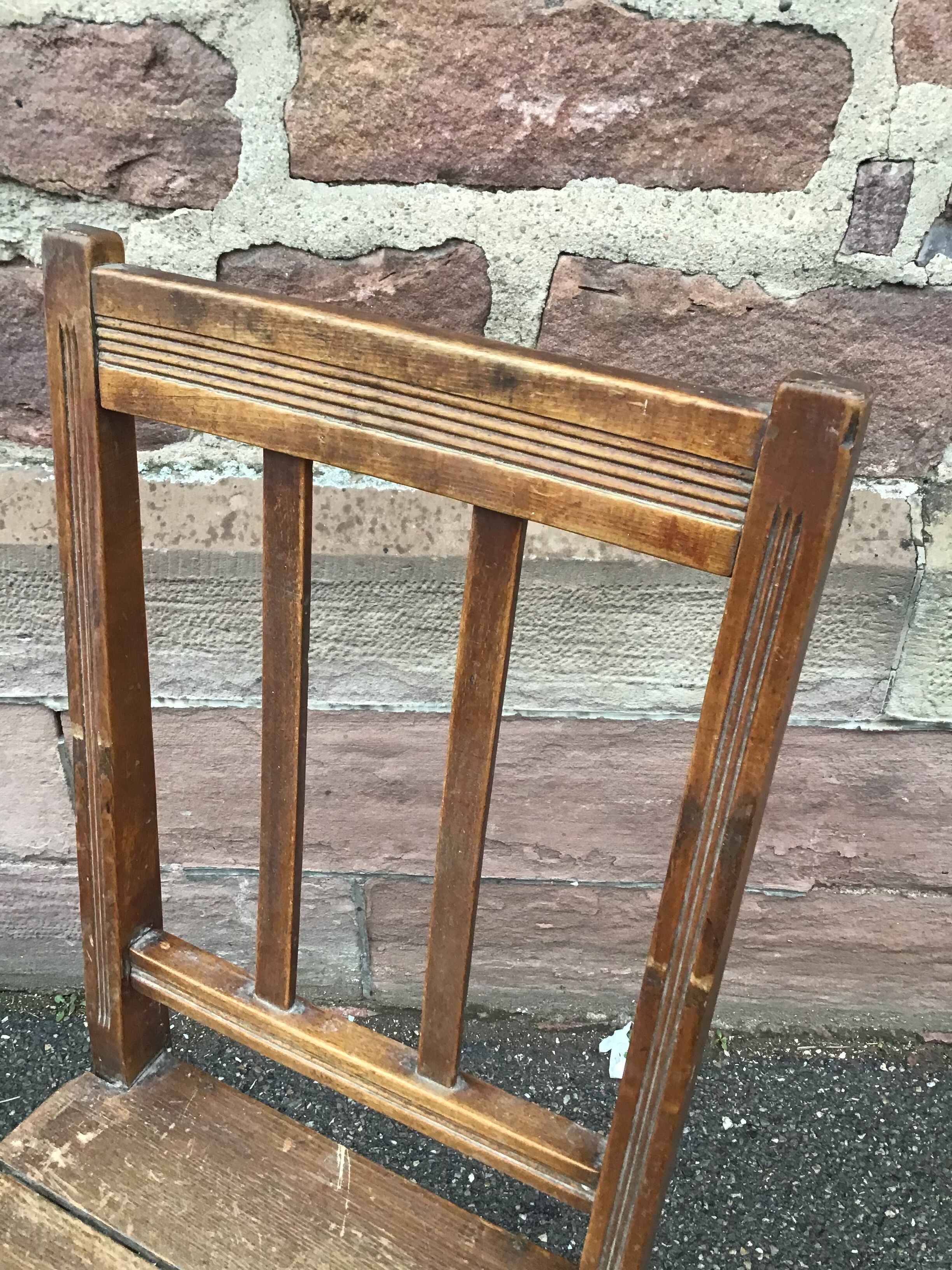 2 vintage bistro chairs art nouveau 1920s
