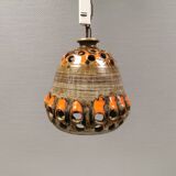 Ceramic hanging lamp, Danish from the 1970s.