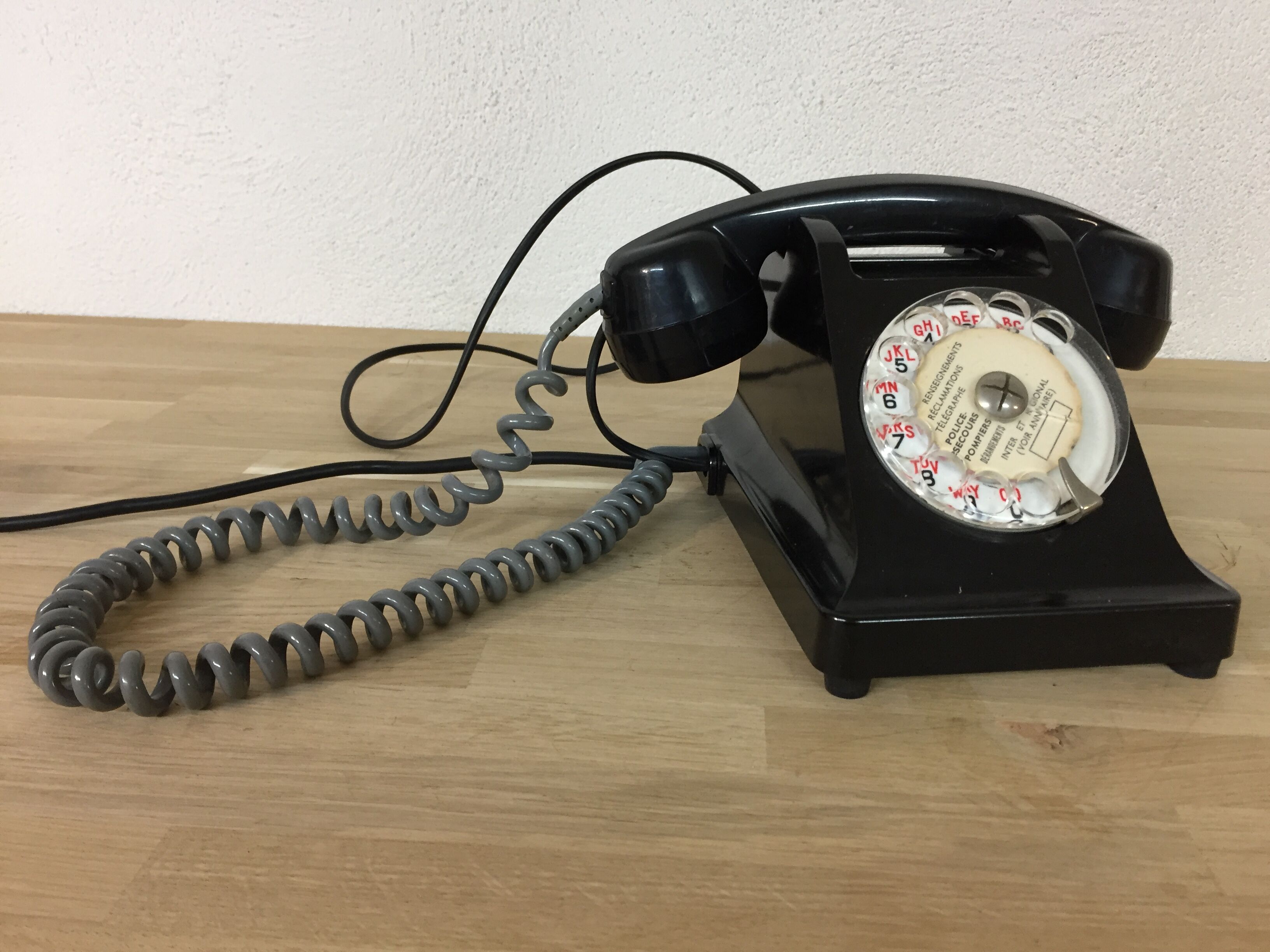 Phone Ericsson in bakelite, 1950