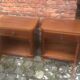 Pair of Art Deco bedside tables