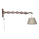 Eric Hansen for Le Klint scissor articulated wall light, Denmark 1960s