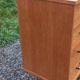 Vintage oak chest of drawers with 4 drawers from the 1960s.