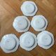 Blue flowered ironstone deep plates from Saxony