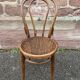 Chaise bistrot café 1920s thonet fischel bois courbé