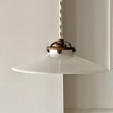 Opaline pendant light