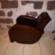 Fauteuil clubs art deco cuir
