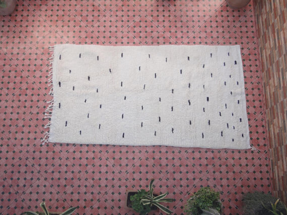 Beni ourain carpet 255 x 138 cm