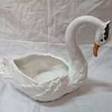 Empty swan ceramic pocket from 1970