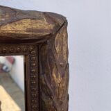 Vintage square mirror