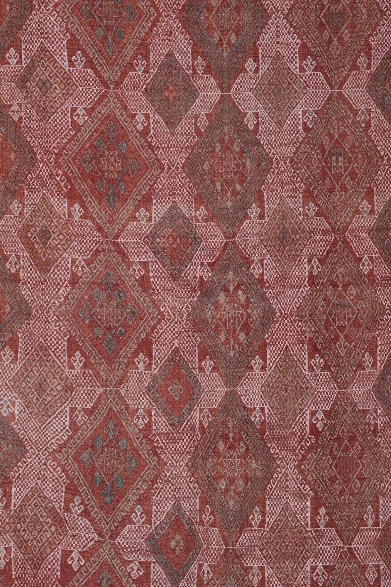 Vintage Turkish handmade rug 153x207 cm