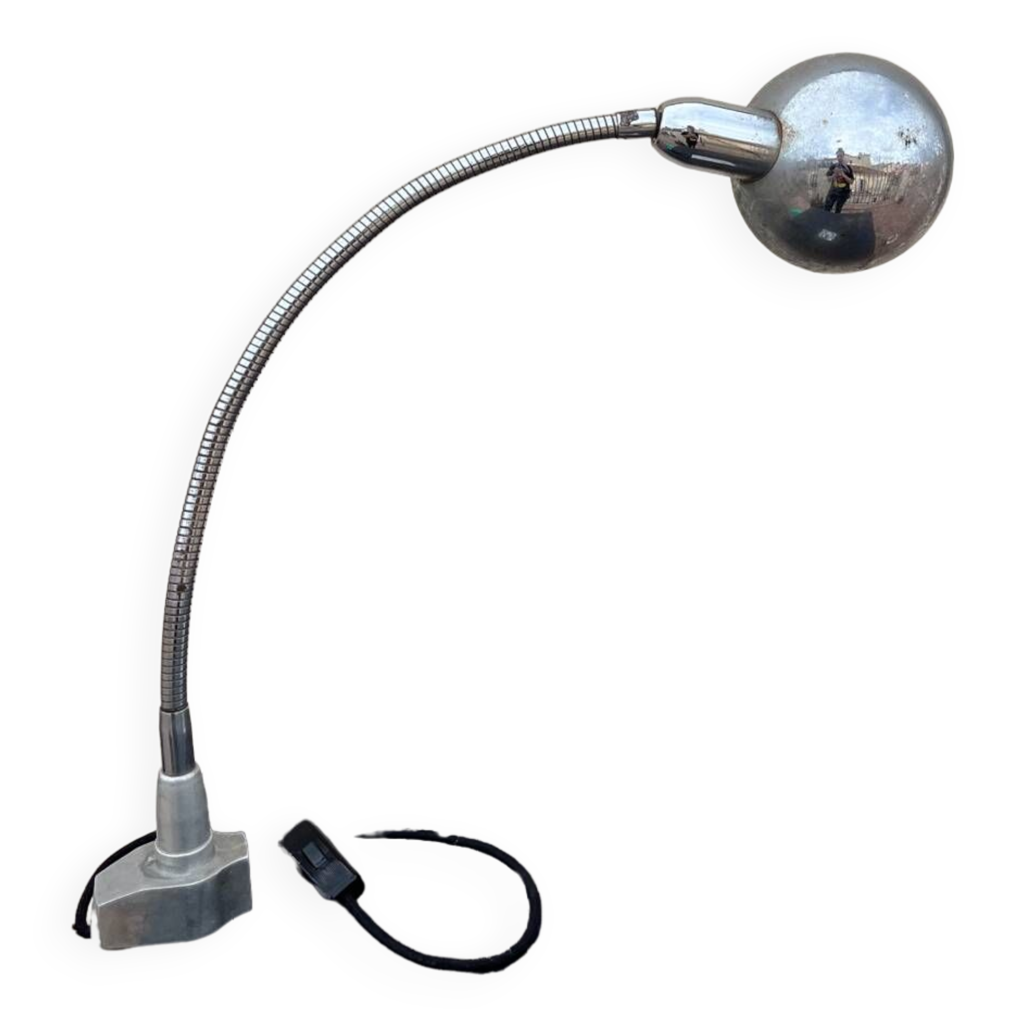 Industrial desk lamp