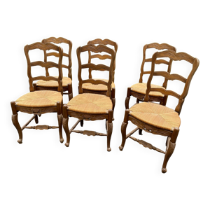 6 chaises provençales
